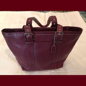 Coach Leather Tote
